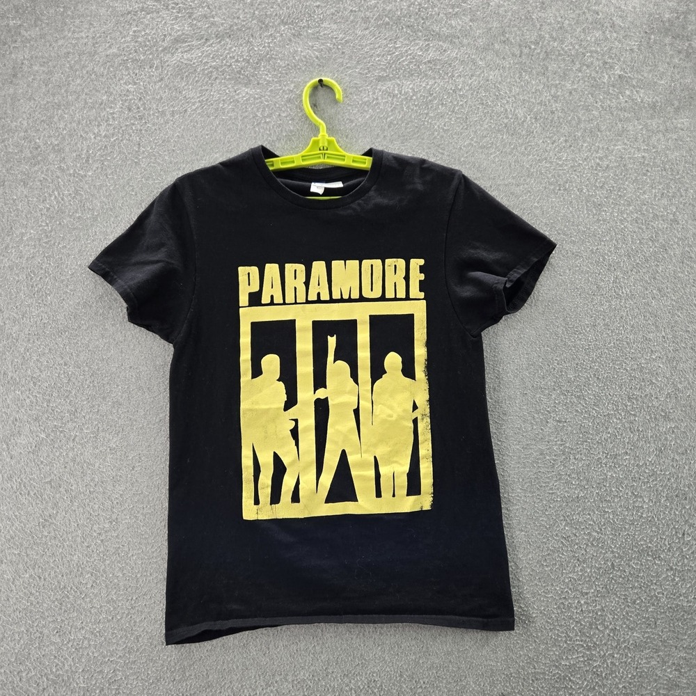 Russell Athletic Men Shirt S Black Graphic Print Band North‎ America Tour Tee